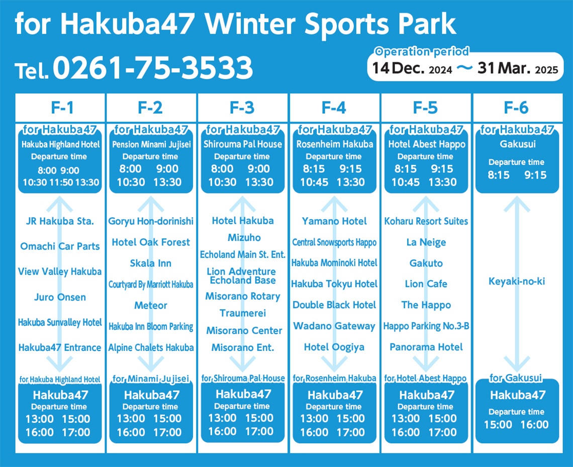 Daily Bus Timetable